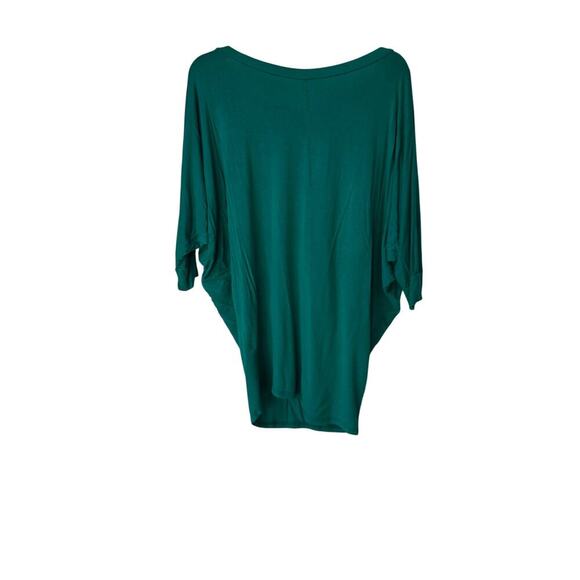 Loved In Green Oversized Sleeves Tunic Women's L Shirt - Picture 6 of 6